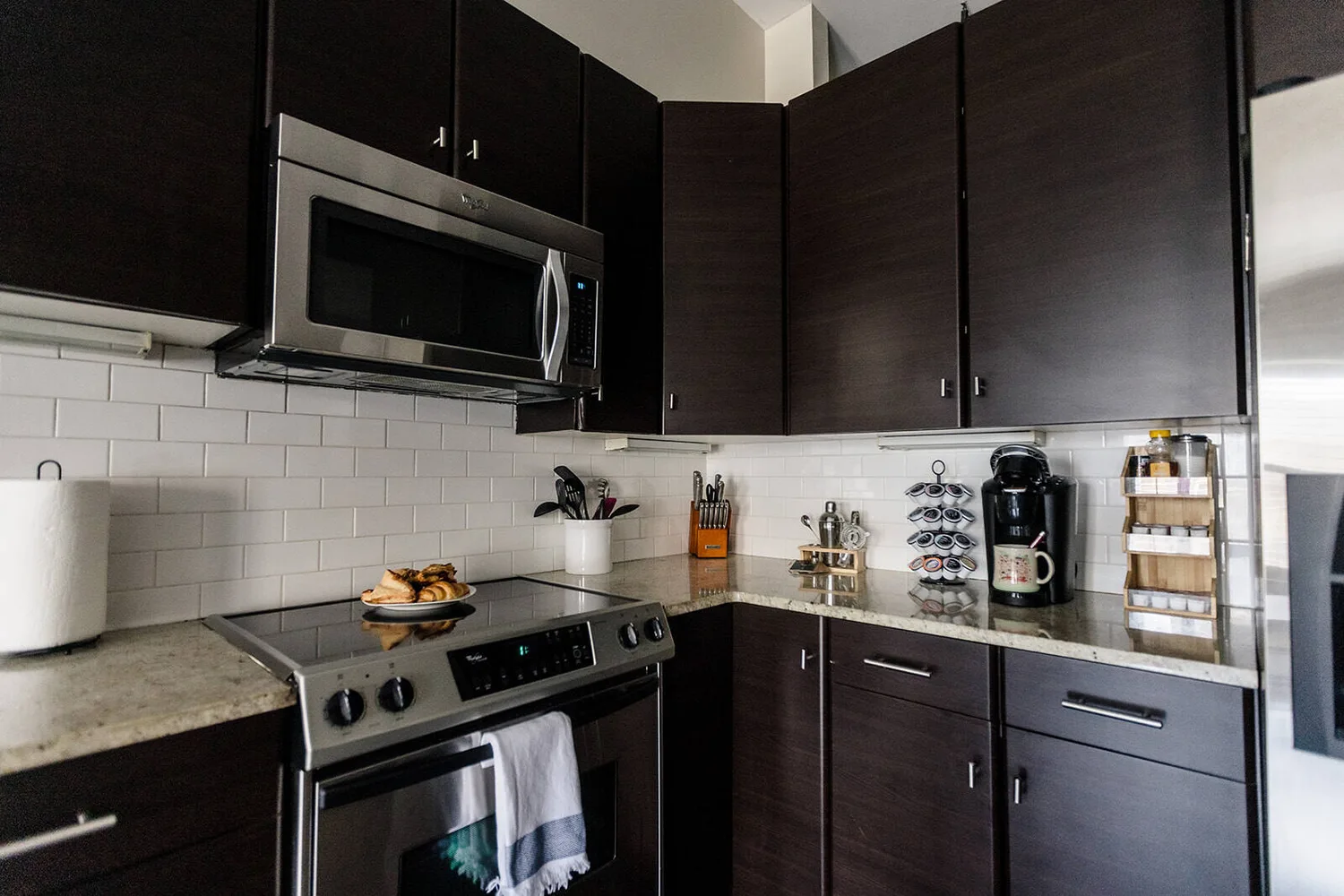 Kitchen interior detail