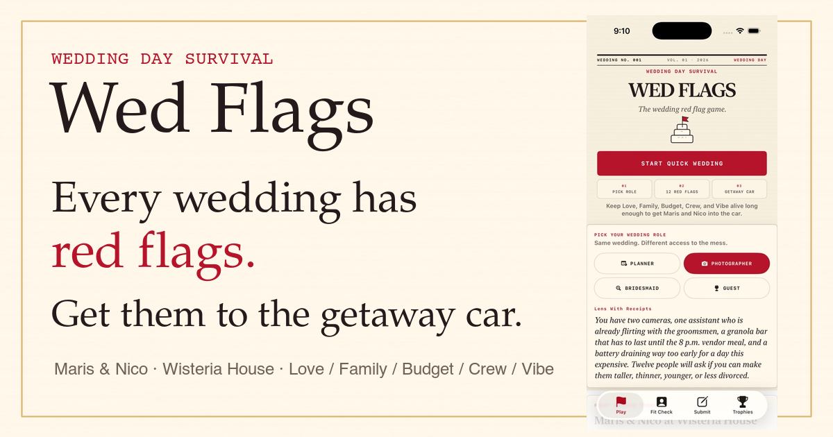 WedFlags game preview