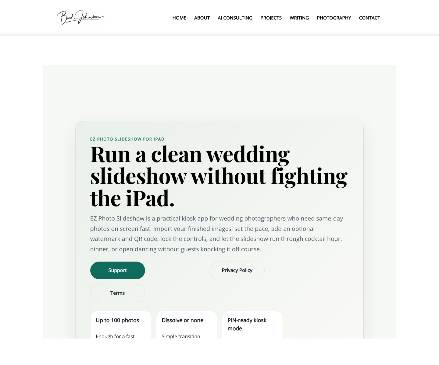 EZ Photo Slideshow screenshot